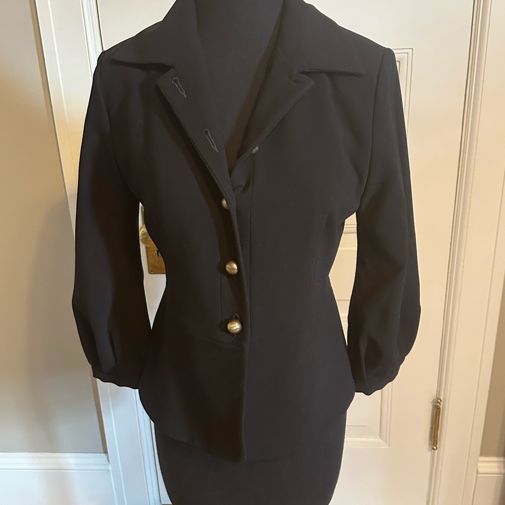 CAbi 2027 Abbott Button Front 3/4 Sleeve Jacket